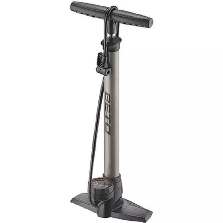 Beto Hogedrukpomp met manometer - 11 bar capaciteit - Ges..., Fietsen en Brommers, Fietsonderdelen, Band, Nieuw, Ophalen of Verzenden