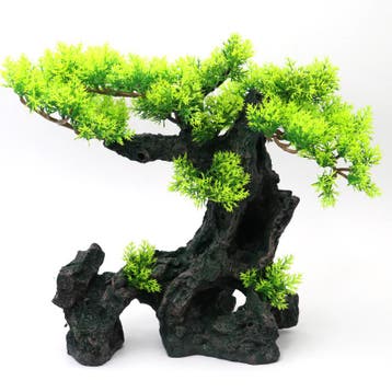 Bonsai boom met donker hout OS-209 - aquarium decoratie, Ophalen of Verzenden, Nieuw