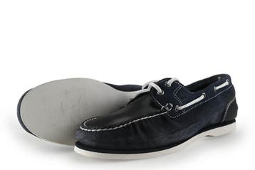 Timberland Bootschoenen in maat 41½ Blauw, Zo goed als nieuw, Timberland, Verzenden, Blauw
