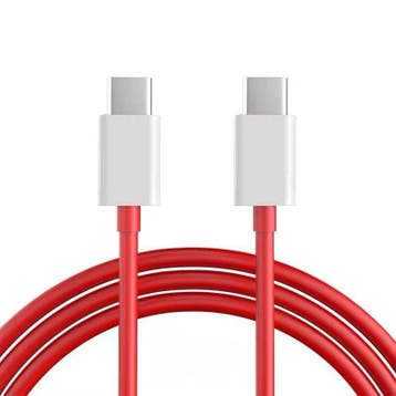 OnePlus Warp USB-C naar USB-C kabel 30W 6A 2 meter, Verzenden, Nieuw