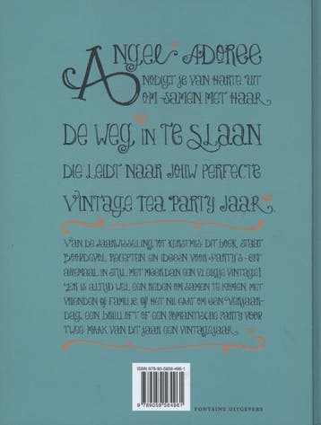 Het vintage tea party jaar 9789059564961 Angel Adoree, Verzenden, Zo goed als nieuw, Angel Adoree