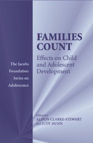 Families Count - Alison Clarke-Stewart 9780521612296, Verzenden, Gelezen, Alison Clarke-Stewart