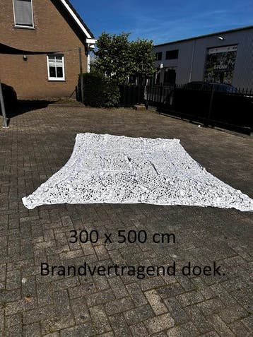 Super gave decoratie netten brandvertragend, Verzenden, Nieuw
