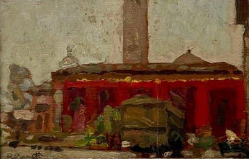 Pietro Bonetti (1883–1954) - Scena di mercato