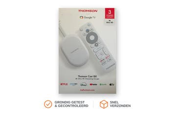 THOMSON Go Cast 150, Google TV, 4K UHD, Streaming-Dongle, Verzenden, Nieuw