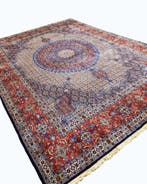 Groot Perzisch tapijt Moud 400x300 wollen vloerkleed iran, 200 cm of meer, Zo goed als nieuw, 200 cm of meer, Groot perzisch tapijt wollen vloerkleed handgeknoopt iran moud