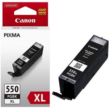 Canon PGI-550PGBK XL inktcartridge zwart hoge capaciteit, Verzenden, Nieuw, Cartridge, Canon