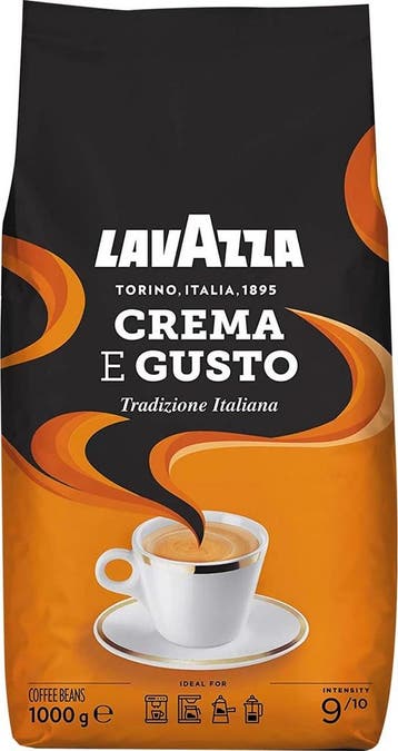 Lavazza koffiebonen cafe crema e gusto classic, zak van 1 kg, Ophalen of Verzenden