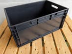 Eurobox zwart , 60 x 40 x 27 cm, palletvoordeel 32 stuks, 40 tot 60 cm, 50 tot 75 cm, Ophalen of Verzenden, Krat