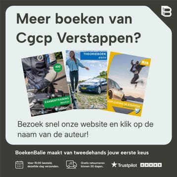 Examentraining rijbewijs auto theorie 1040 vragen /, Boeken, Verzenden, Gelezen, Cgcp Verstappen