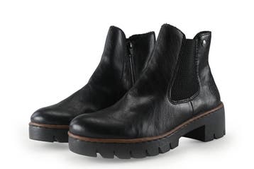 Rieker Chelsea boots in maat 39 Zwart, Kleding | Dames, Verzenden, Zwart, Overige typen, Zo goed als nieuw
