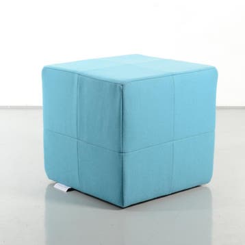 Too The Zoo design poef, blauw, Ophalen of Verzenden