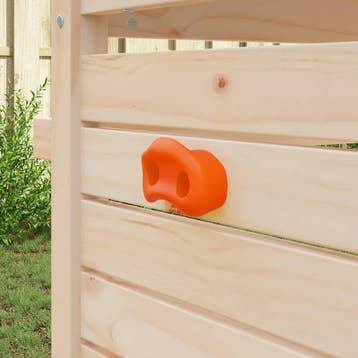 vidaXL Klimgreep 12 st Oranje 100 x 67 x 43 mm PP, Verzenden, Nieuw