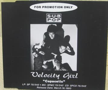 cd promo - Velocity Girl - Copacetic, Verzenden, Zo goed als nieuw