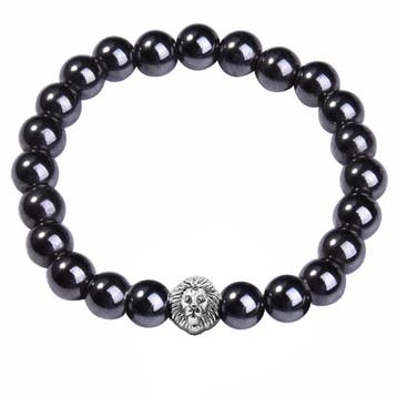 Fako Bijoux - Buddha Armband - Hematiet - Boeddha - Holle, Verzenden, Nieuw