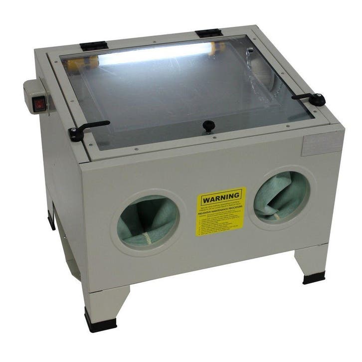 Zandstraalkast 90liter Straalcabine SBC90, Doe-het-zelf en Verbouw, Gereedschap | Overige machines, Nieuw, Verzenden