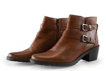 Mano Enkellaarzen in maat 38 Bruin, Kleding | Dames, Bruin, Verzenden, Mano, Lage of Enkellaarzen