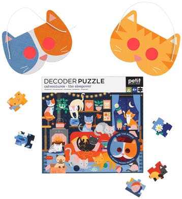 Petit Collage puzzel katten - Decod van €24,99 voor €12,49, Ophalen of Verzenden, Nieuw