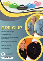 Brilclip® dat is handig! Voor iedere bril, voor iedereen, Overige merken, Overige kleuren, Nieuw, Ophalen of Verzenden