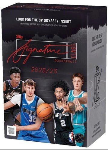 2025/26 Topps Signature Series Luka Doncic, Victor, Nieuw