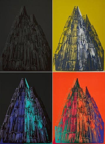 Andy Warhol (1928-1987) - Cologne Cathedral (Der Dom zu