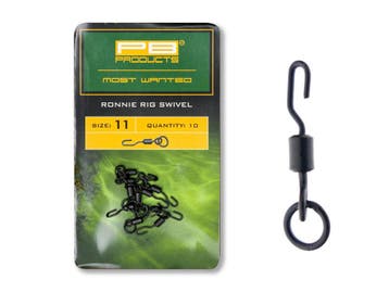 Ronnie Rig Swivel 10 st. PB Products - Karper XL, Verzenden, Nieuw, Overige typen
