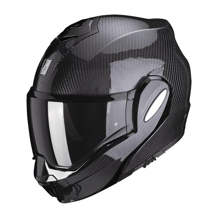 Scorpion Exo-Tech EVO Carbon - Zwart, Motoren, Kleding | Motorhelmen, M, Verzenden