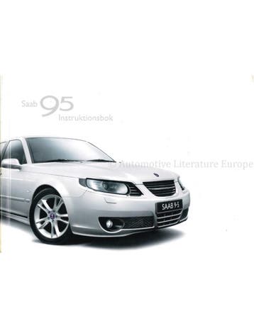 2008 SAAB 9-5 INSTRUCTIEBOEKJE ZWEEDS, Auto diversen