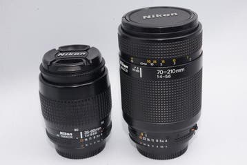 Nikon AF NIKKOR 35-80mm f/4-5.6D & AF NIKKOR 70-210mm, Nieuw