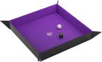 Dice Tray Magnetic Square - Zwart / Paars | GameGenic -, Hobby en Vrije tijd, Verzenden, Nieuw