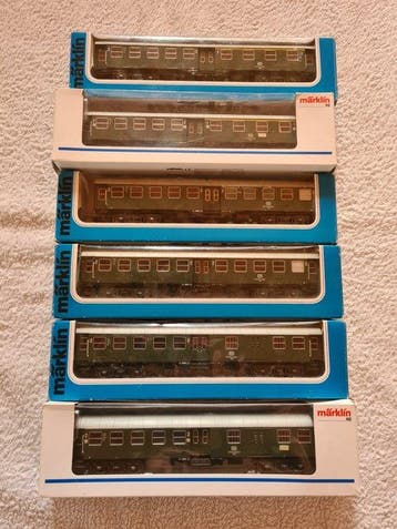Märklin H0 - 4131; 4132; 4133 - Treinset (6) - DB, Nieuw