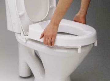 Etac Hi-Loo toiletverhoger 6 cm, Diversen, Verpleegmiddelen, Ophalen, Nieuw