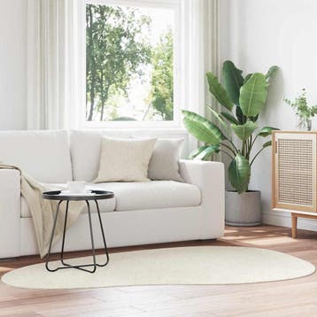 Antislip Vloerkleed Creme | Laatste Stuk! | 74% Korting, Huis en Inrichting, Stoffering | Tapijten en Kleden, 100 tot 150 cm, Ophalen of Verzenden