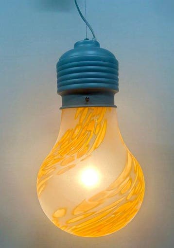 Plafondlamp - Muranoglas - geblazen glas