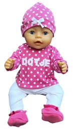 kwaliteits poppenkleertjes voor pop 25/48 cm. handmade/ new!, Ophalen of Verzenden, Nieuw, Babypop