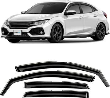 Honda Civic Windschermen 4-delig | 34% Korting | In-kanaal, Ophalen of Verzenden, Zo goed als nieuw