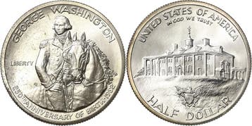1/2 Dollar 1982, Vereinigte Staaten von Amerika, Verzenden