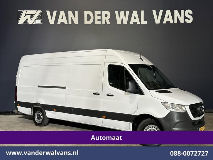 Mercedes-Benz Sprinter | 317 CDI 170pk 9G-Tronic Automaat, Auto's, Bestelauto's, Onderhoudsboekje, Lease, Automaat, Diesel, Wit