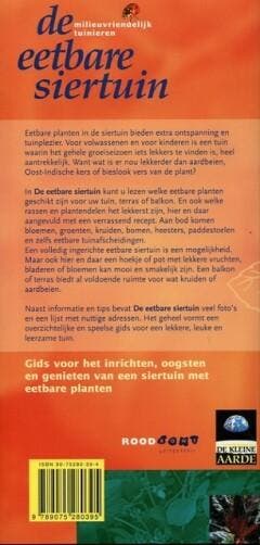 De eetbare siertuin / Milieuvriendelijk tuinieren M. Weijzen, Verzenden, Zo goed als nieuw, M. Weijzen