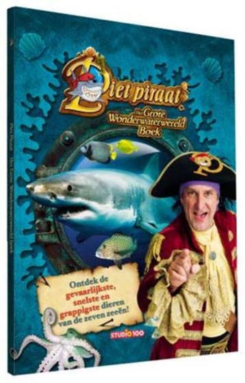 Het grote wonderwaterwereld dierenboek / Piet Piraat, Verzenden, Zo goed als nieuw, Gert Verhulst