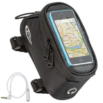 Fietstas met framebevestiging voor smartphones, Verzenden, Nieuw