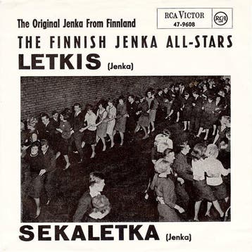 Single vinyl / 7 inch - The Finnish Jenka All-Stars - Let..., Verzenden, Zo goed als nieuw, 7 inch, Wereldmuziek