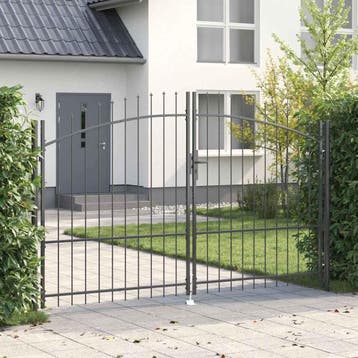 vidaXL Dubbele Poort WOERDEN 299,5 x 224,5 cm Staal, Verzenden, Nieuw