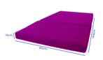 Opvouwbaar Matras 195x80 | Premium | OP=OP, Huis en Inrichting, Slaapkamer | Matrassen en Bedbodems, Eenpersoons, Nieuw, 80 cm