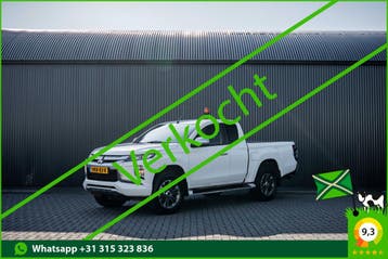 Mitsubishi L200 4X4 | Camera | Cruise | 1e Eigenaar | Airco, Stof, Gebruikt, Wit, Mitsubishi