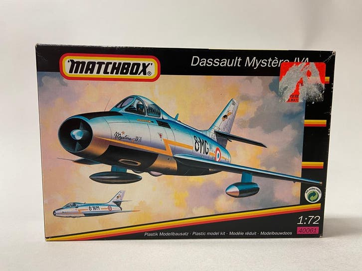 Dassault Mystère IVA, Hobby en Vrije tijd, Modelbouw | Vliegtuigen en Helikopters, Verzenden