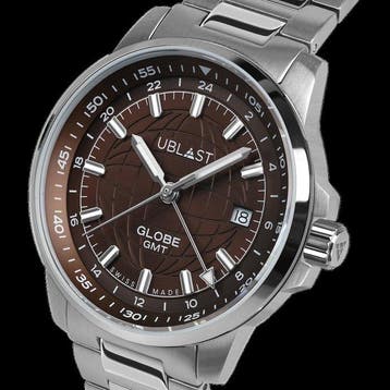 Ublast - Globe GMT - Swiss Made - Zonder minimumprijs -, Nieuw