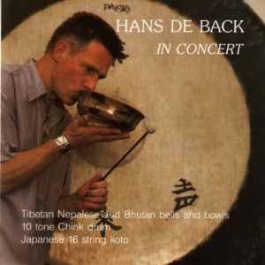 cd - Hans De Back - In Concert, Verzenden, Zo goed als nieuw