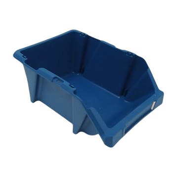 Magazijnbak, 184x304x129 mm, levensmiddelgeschikt, blauw, Ophalen of Verzenden