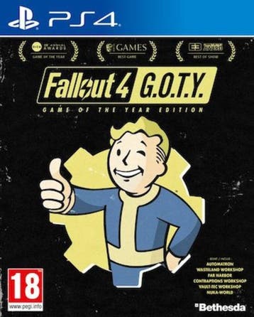 Fallout 4 Game of the Year Edition (PS4 Games), Spelcomputers en Games, Games | Sony PlayStation 4, Ophalen of Verzenden, Zo goed als nieuw